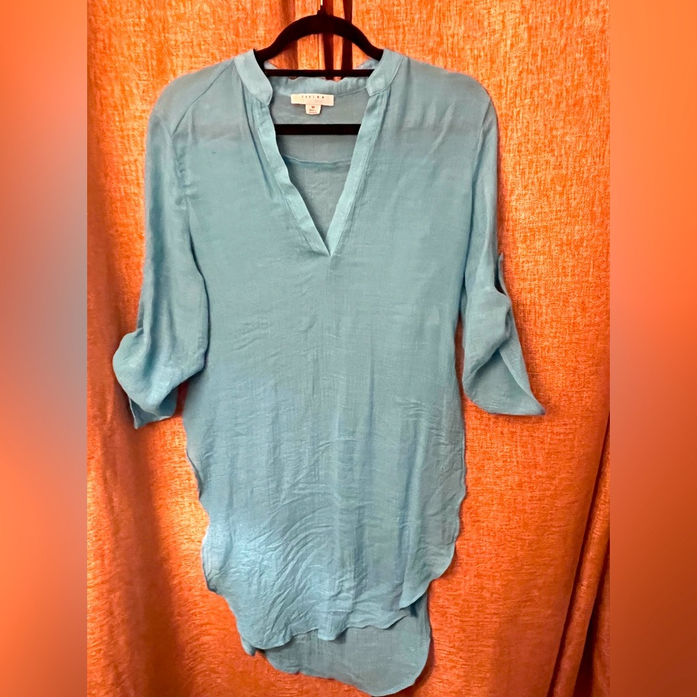 FAVLUX Light Blue Swim Coverup